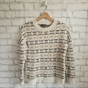 CHELSEA & THEODORE Soft Fairisle Sweater, S